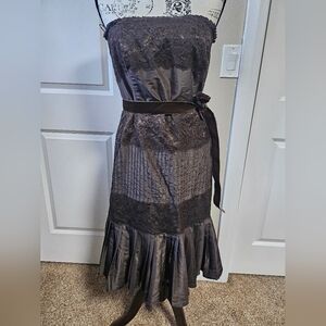 Banana Republic Chocolate Brown  Formal Dress Size 8